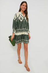 Parrots Pine Chicala Mini Dress